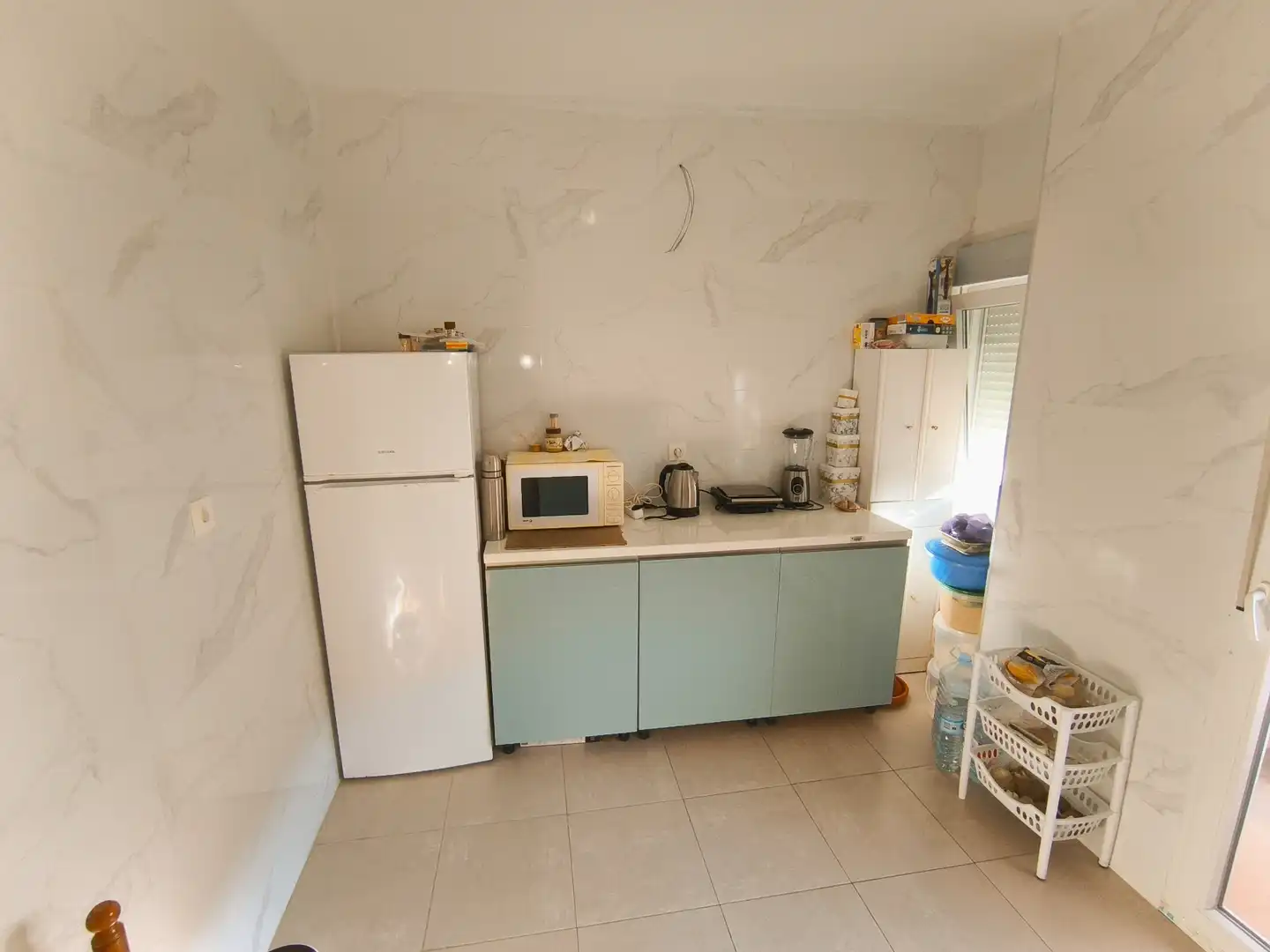 Kitchen of Flat for sale in Venta de Baños  with Heating, Terrace and Furnished