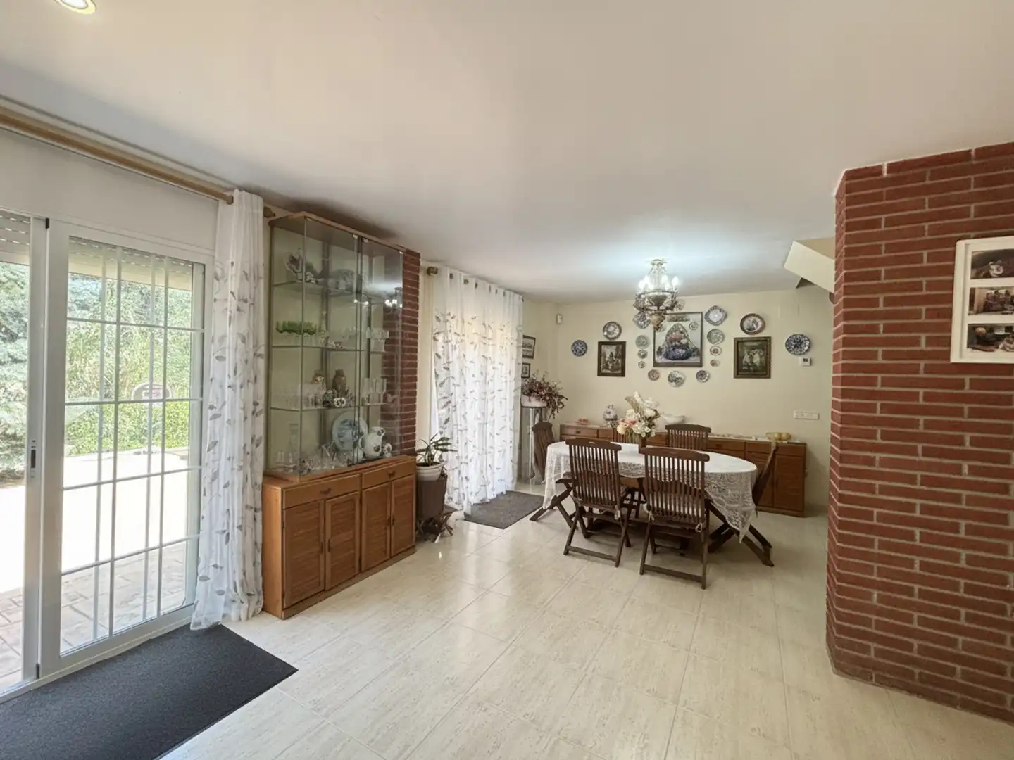 Esszimmer von Haus oder Chalet zum Verkauf in Caldes de Montbui mit Klimaanlage, Heizung und Privatgarten