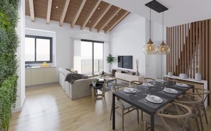 Sala d'estar de Àtic en venda en Vilassar de Mar amb Aire condicionat i Terrassa