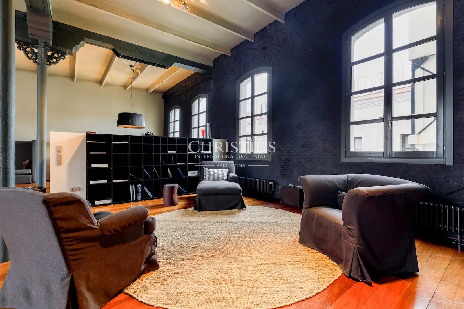 Wohnzimmer von Dachboden zur Miete in Eixample