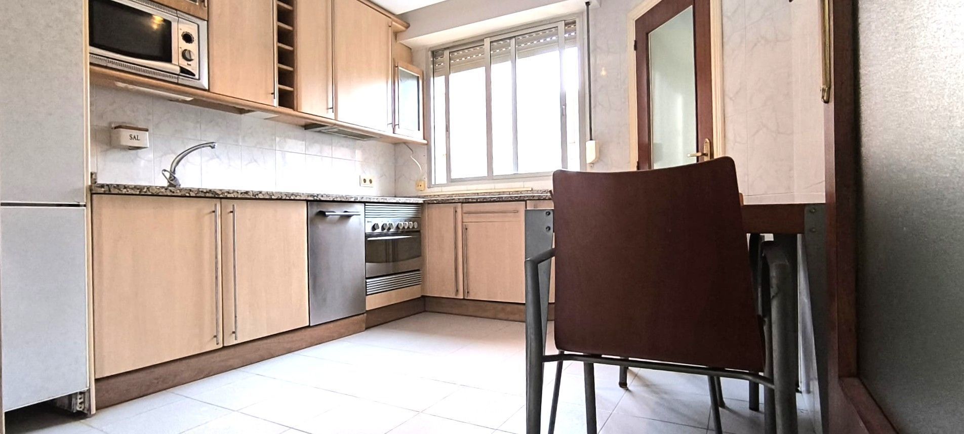Cocina de Apartamento en venta en Viana con Terraza