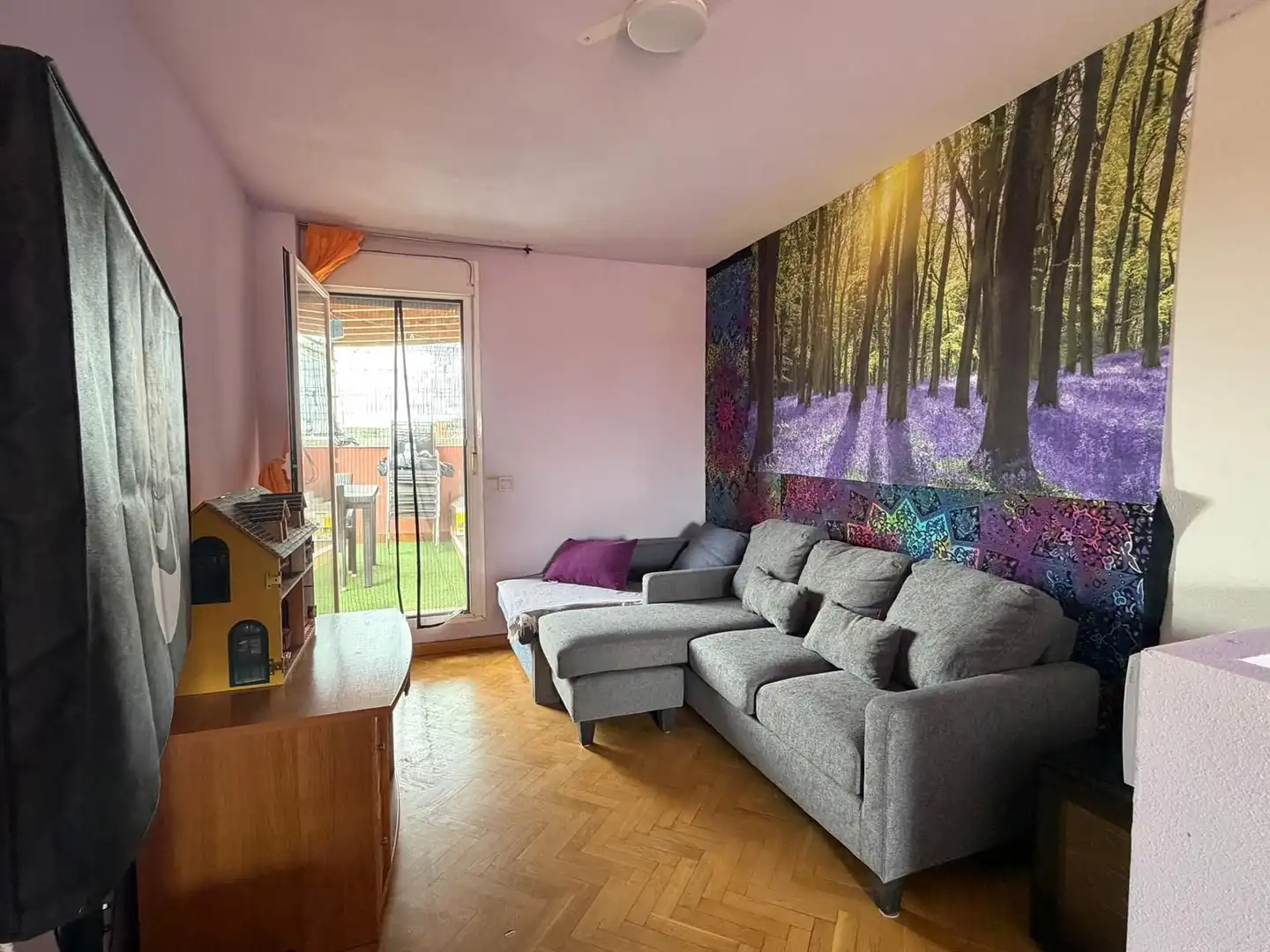 Living room of Attic for sale in Arganda del Rey  with Air Conditioner, Heating and Private garden