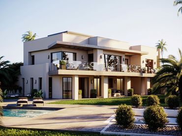 Casa con piscina en venta en Milla de Oro
