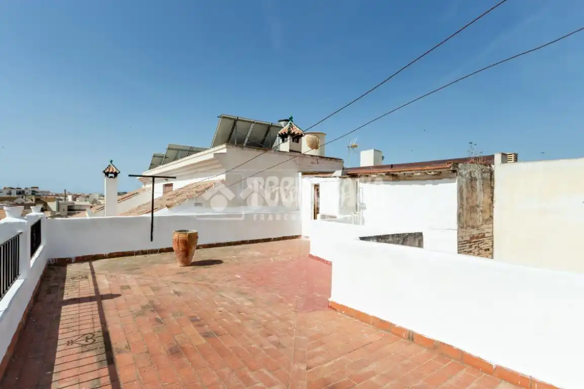 Terrasse von Einfamilien-Reihenhaus zum Verkauf in Vélez-Málaga mit Terrasse und Balkon