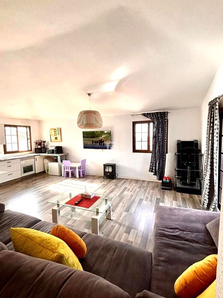 Living room of Flat for sale in San Miguel de Abona  with Furnished, Balcony and Community pool