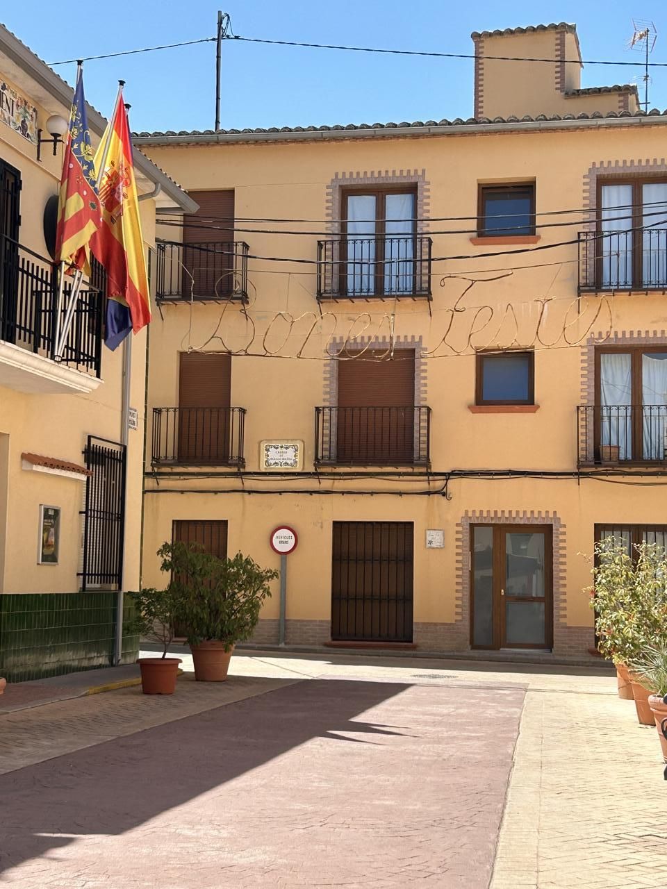 Exterior view of Flat for sale in La Vall d'Ebo  with Air Conditioner, Terrace and Furnished