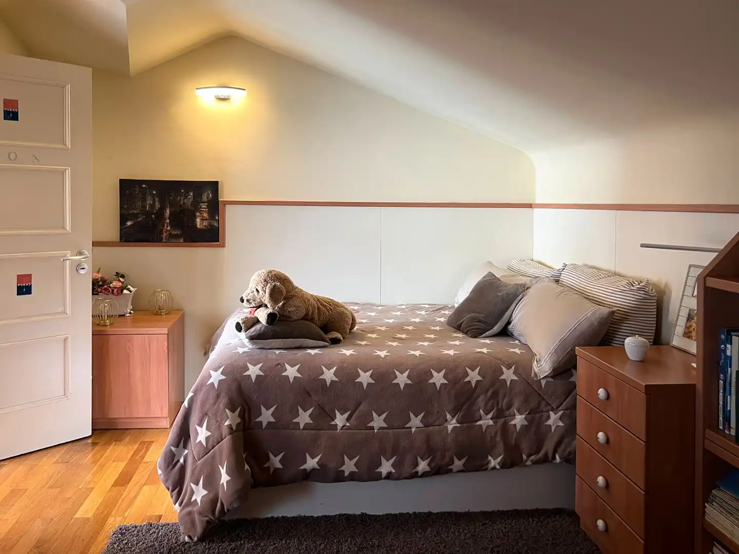 Habitación de Casa adosada en venta en Zarautz con Aire acondicionado, Calefacción y Jardín privado