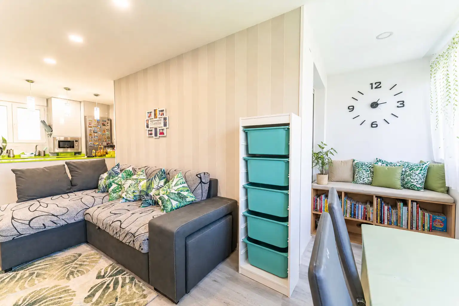 Sala de estar de Piso en venta en Collado Villalba con Calefacción, Amueblado y Piscina comunitaria