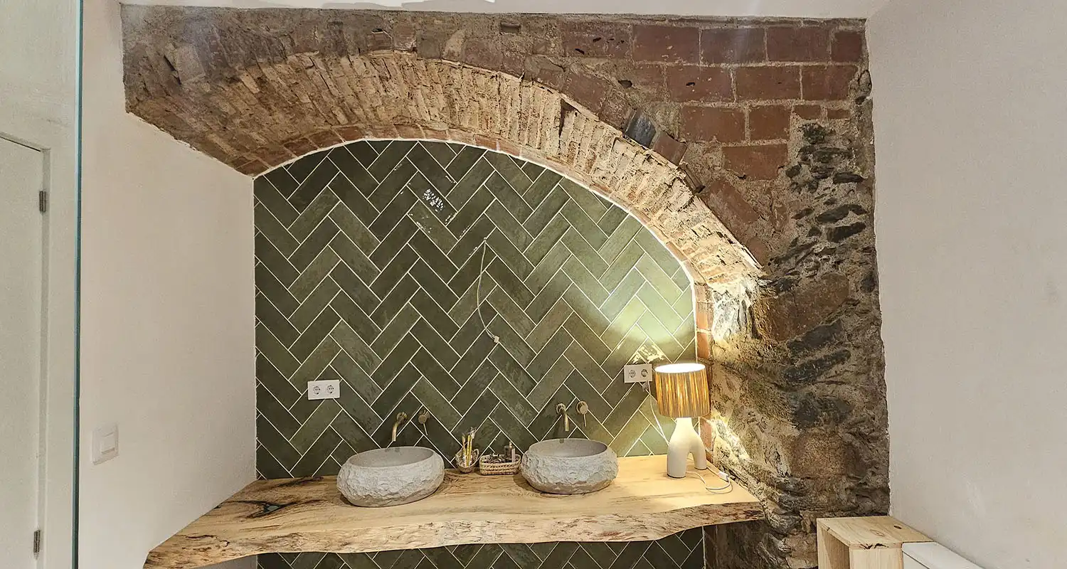 Baño de Piso en venta en Sant Celoni con Aire acondicionado, Calefacción y Terraza