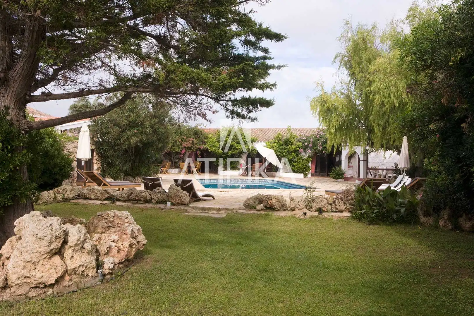 Jardín de Finca rústica en venta en Maó - Mahón con Aire acondicionado, Piscina y Horno
