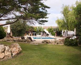 Jardí de Finca rústica en venda en Maó amb Aire condicionat, Piscina i Forn