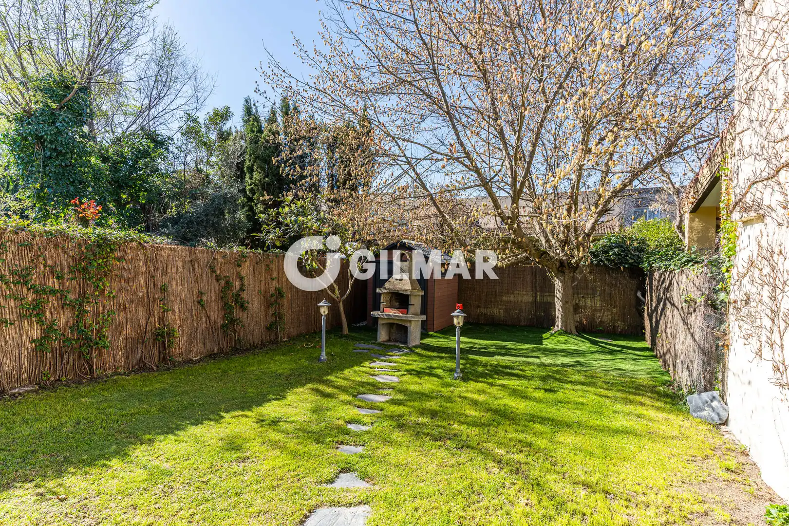 Jardín de Casa adosada en venta en Monte Rozas