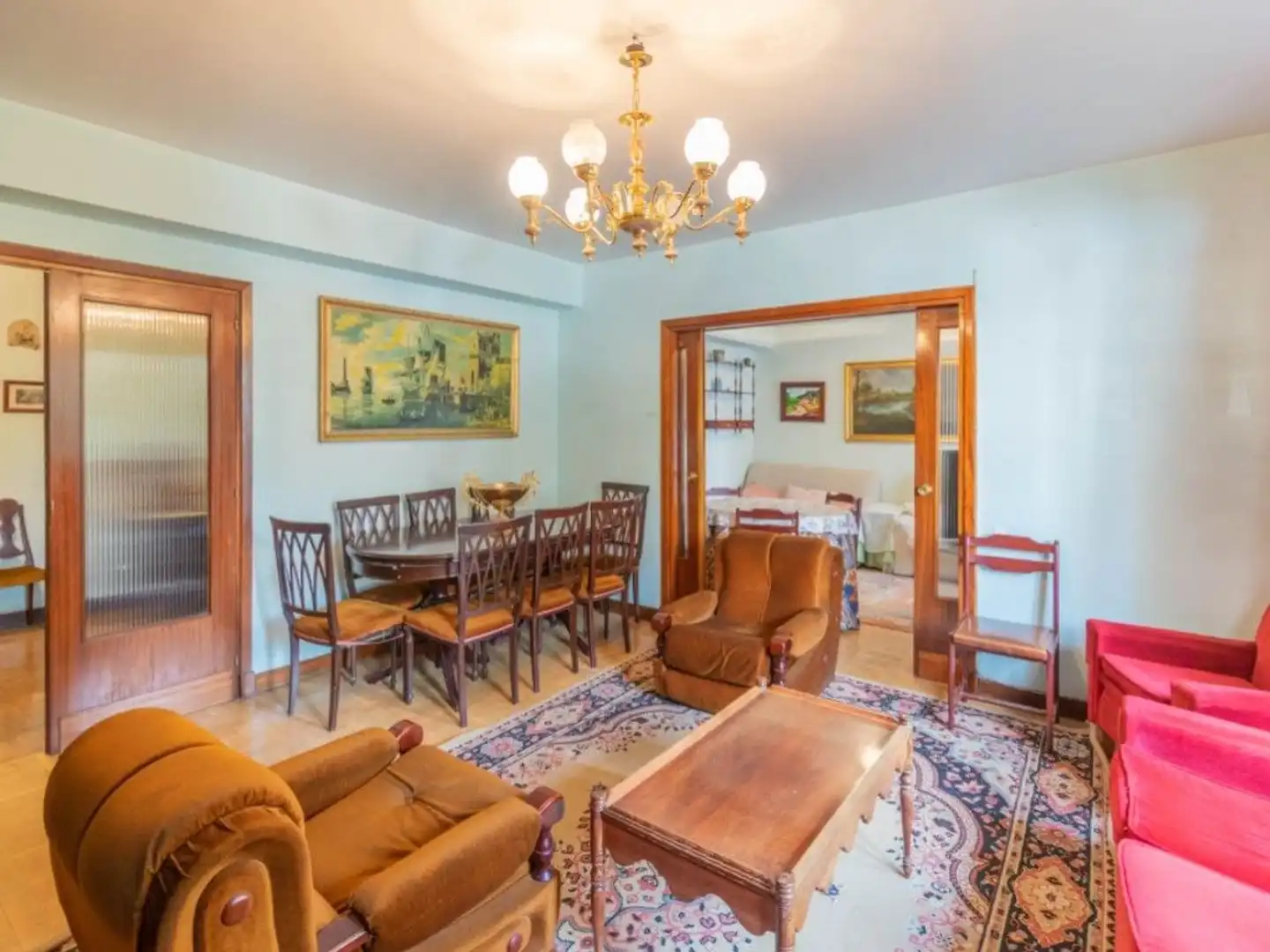 Dining room of Flat for sale in  Pamplona / Iruña  with Heating and Storage room