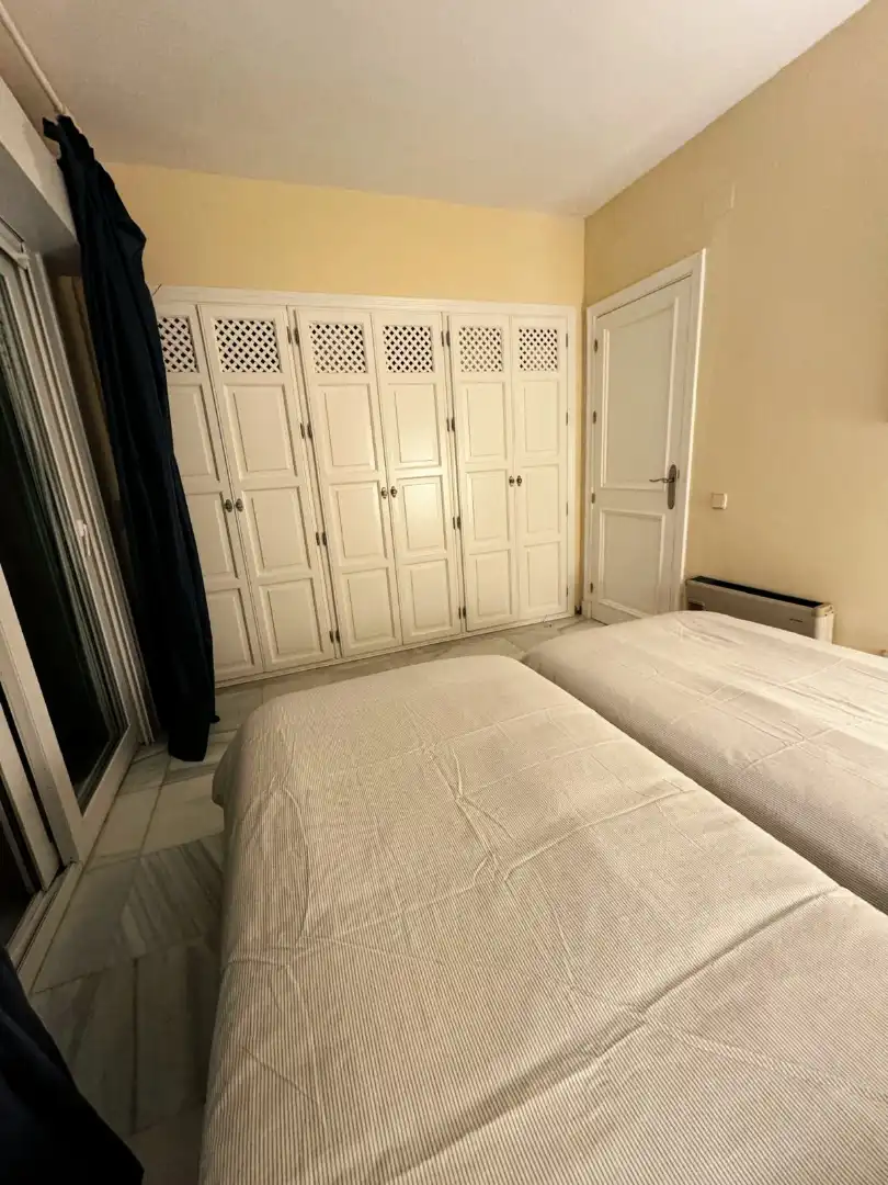 Bedroom of Flat for rent in El Puerto de Santa María  with Air Conditioner, Terrace and Furnished