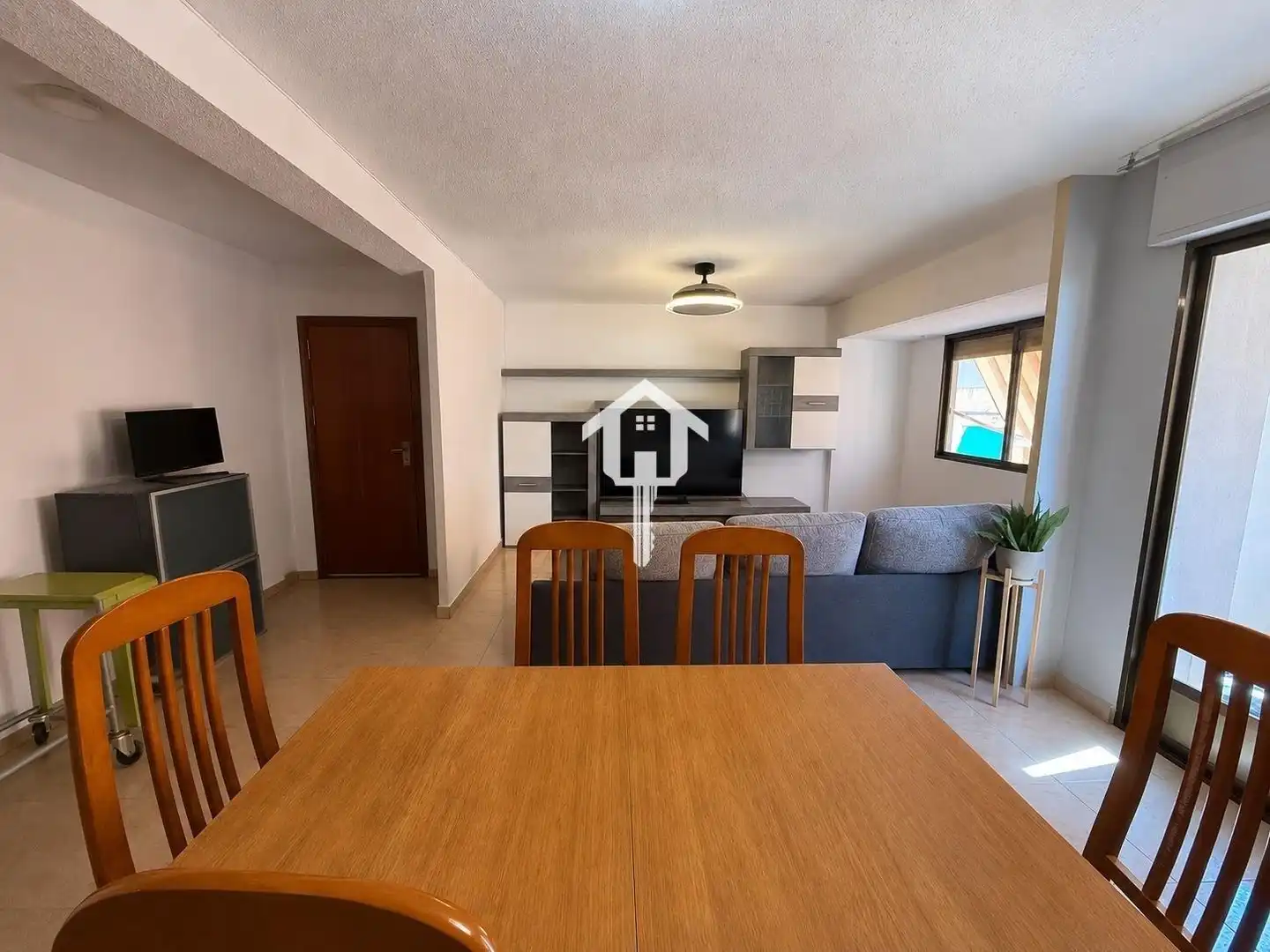 Dining room of Flat for sale in Alicante / Alacant  with Terrace, Furnished and Balcony
