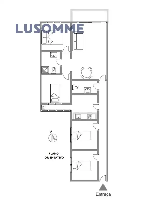 Wohnung mit Terrasse zur Miete in Carrer Astúries, imagen 36