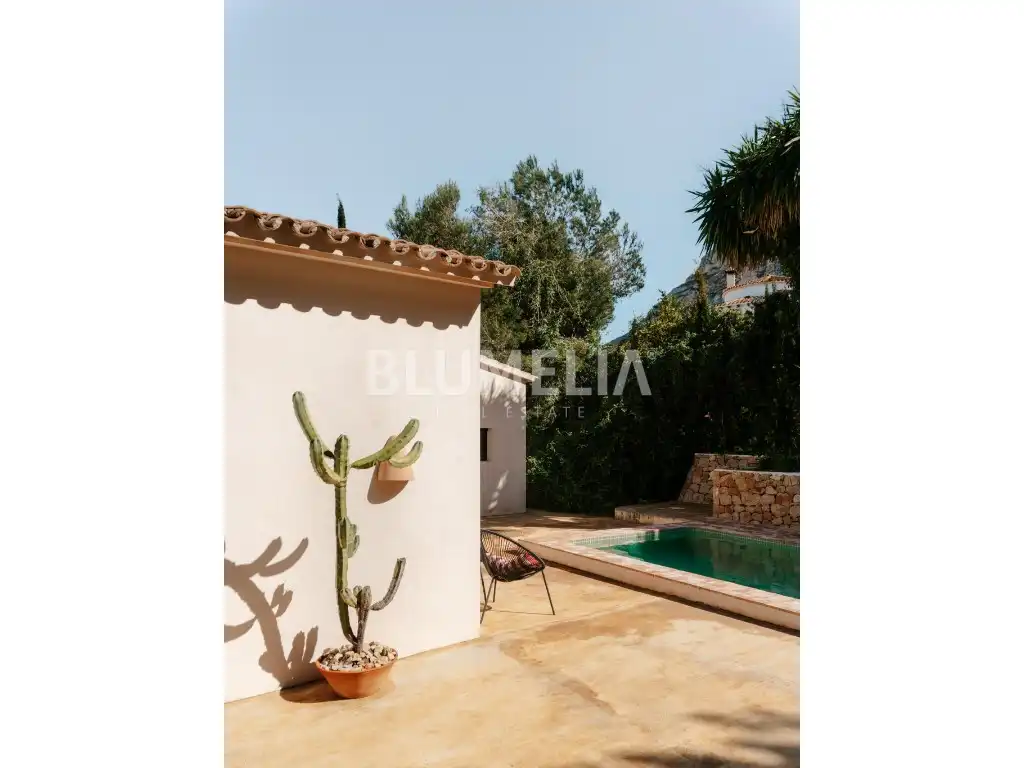 Exterior view of Houses for sale in Dénia  with Air Conditioner, Private garden and Terrace