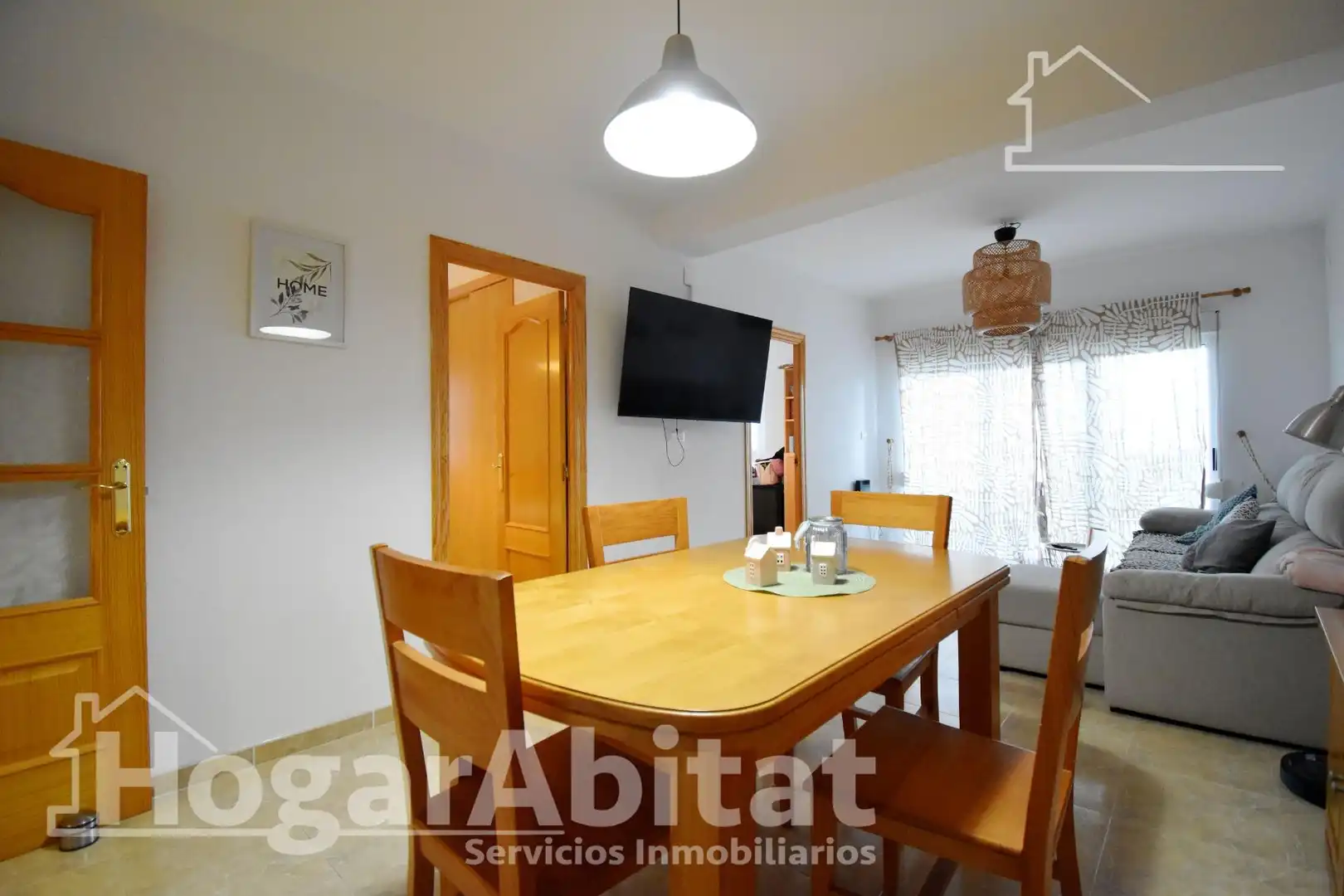 Sala d'estar de Pis en venda en Cullera amb Terrassa, Moblat i Balcó