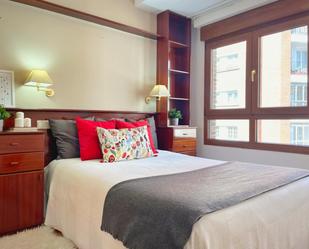 Bedroom of Flat for sale in Gijón   with Heating, Parquet flooring and Storage room