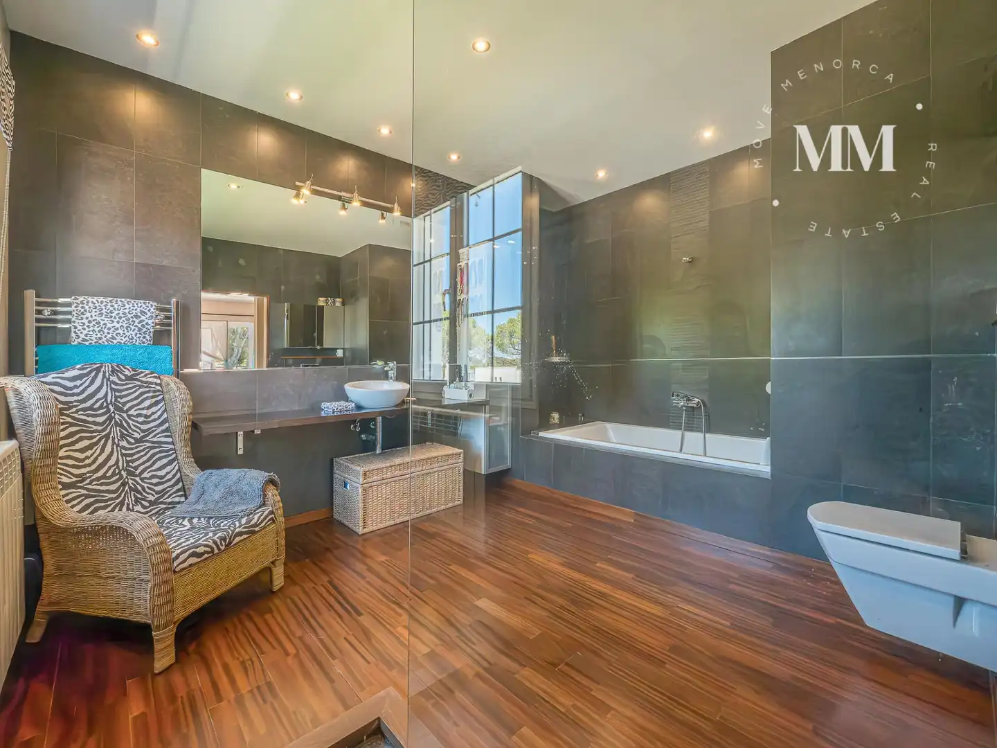 Baño de Casa o chalet en venta en Es Mercadal con Aire acondicionado, Calefacción y Jardín privado