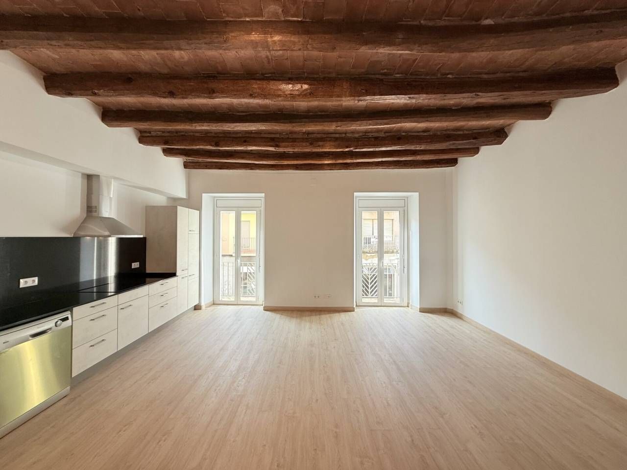 Living room of Flat for sale in Sant Sadurní d'Anoia  with Air Conditioner, Heating and Parquet flooring
