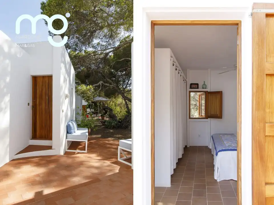Garden of Country homes for sale in Andratx  with Air Conditioner, Heating and Private garden