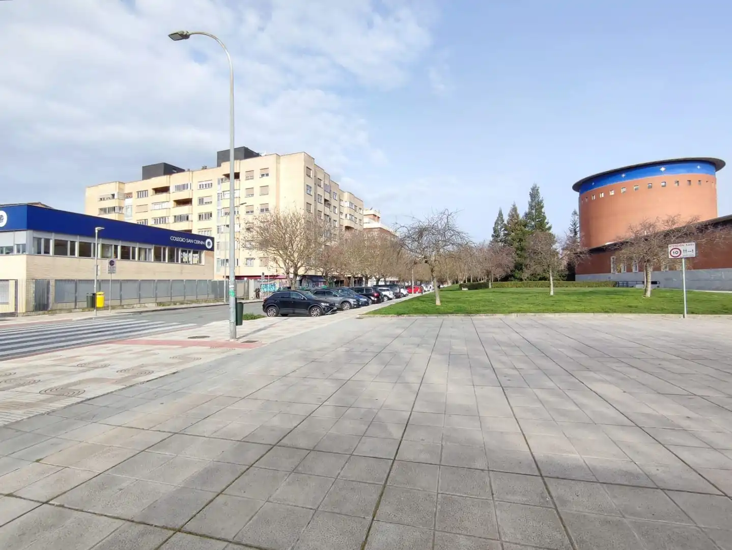 Vista exterior de Pis en venda en  Pamplona / Iruña amb Calefacció, Terrassa i Traster