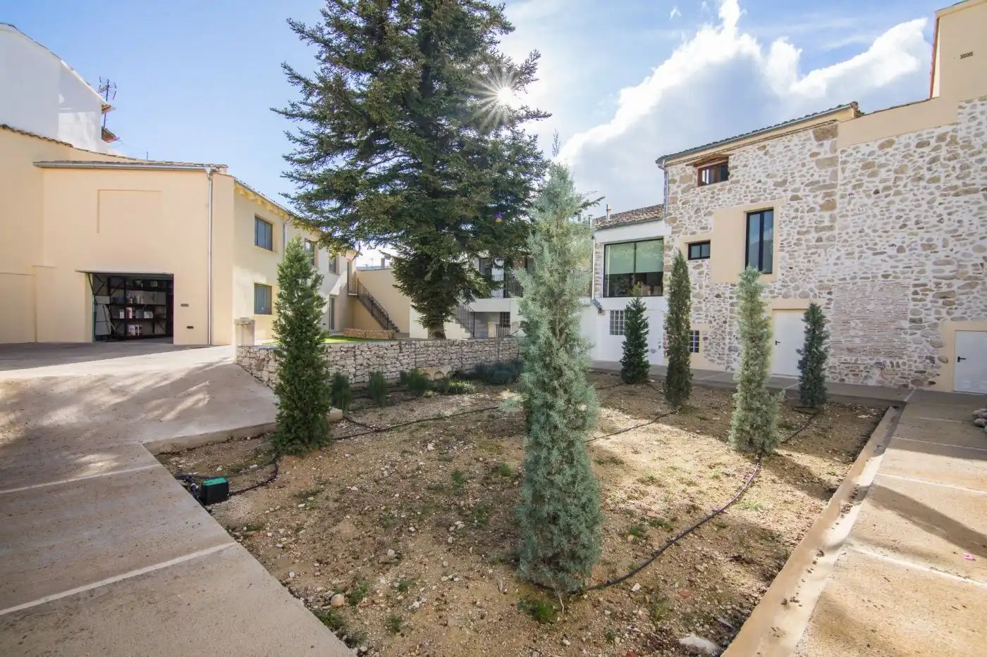 Vista exterior de Casa o xalet en venda en Cocentaina amb Calefacció, Jardí privat i Terrassa