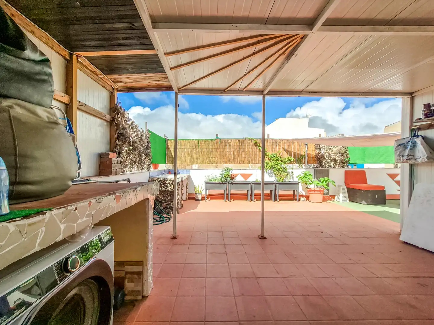 Terraza de Casa adosada en venta en Las Palmas de Gran Canaria con Terraza, Trastero y Amueblado