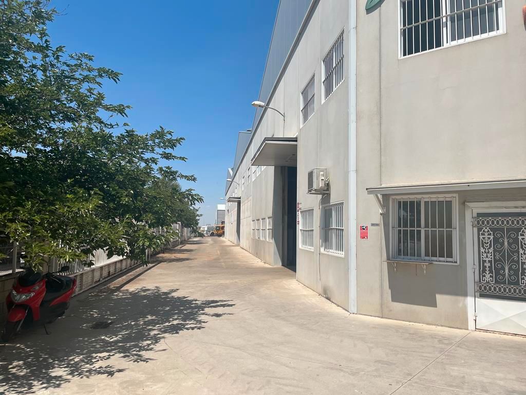 Vista exterior de Nave industrial de alquiler en  Albacete Capital con Alarma