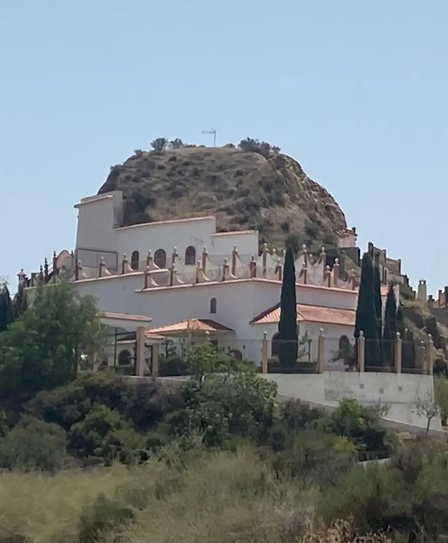 Vista exterior de Casa o chalet de alquiler en Guadix con Lavadora, Microondas y TV