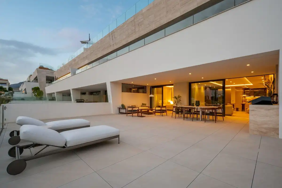 Terrace of Duplexes for sale in Marbella  with Storage room