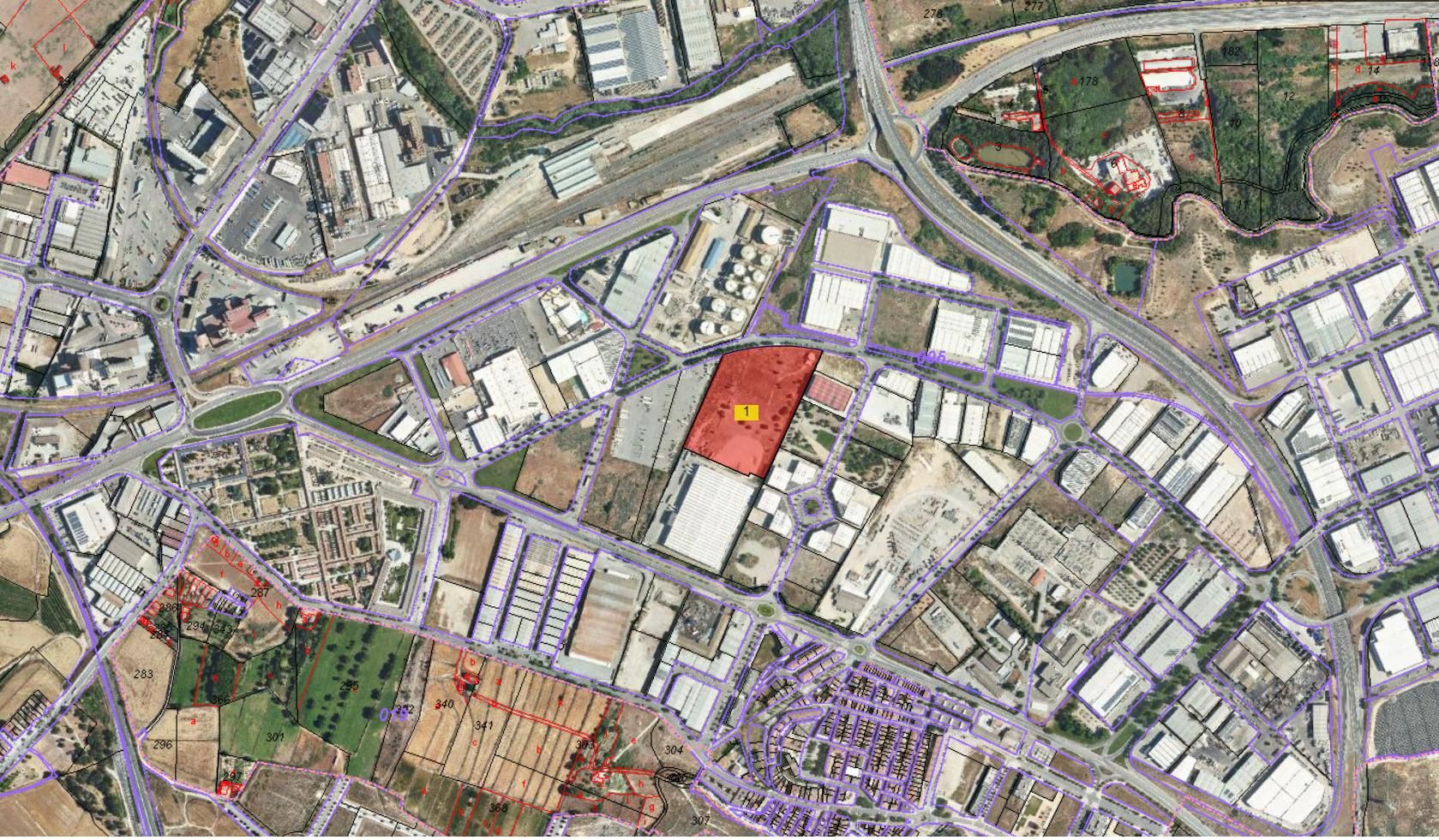 Vista exterior de Terreny industrial en venda en  Lleida Capital