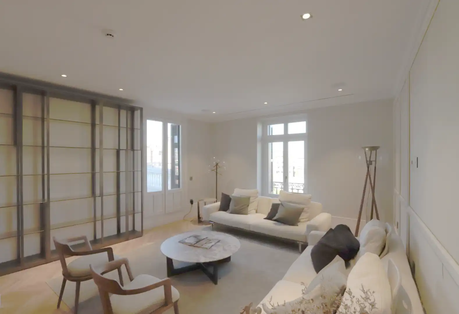 Sala de estar de Ático en venta en Madrid con Aire acondicionado, Calefacción y Jardín privado