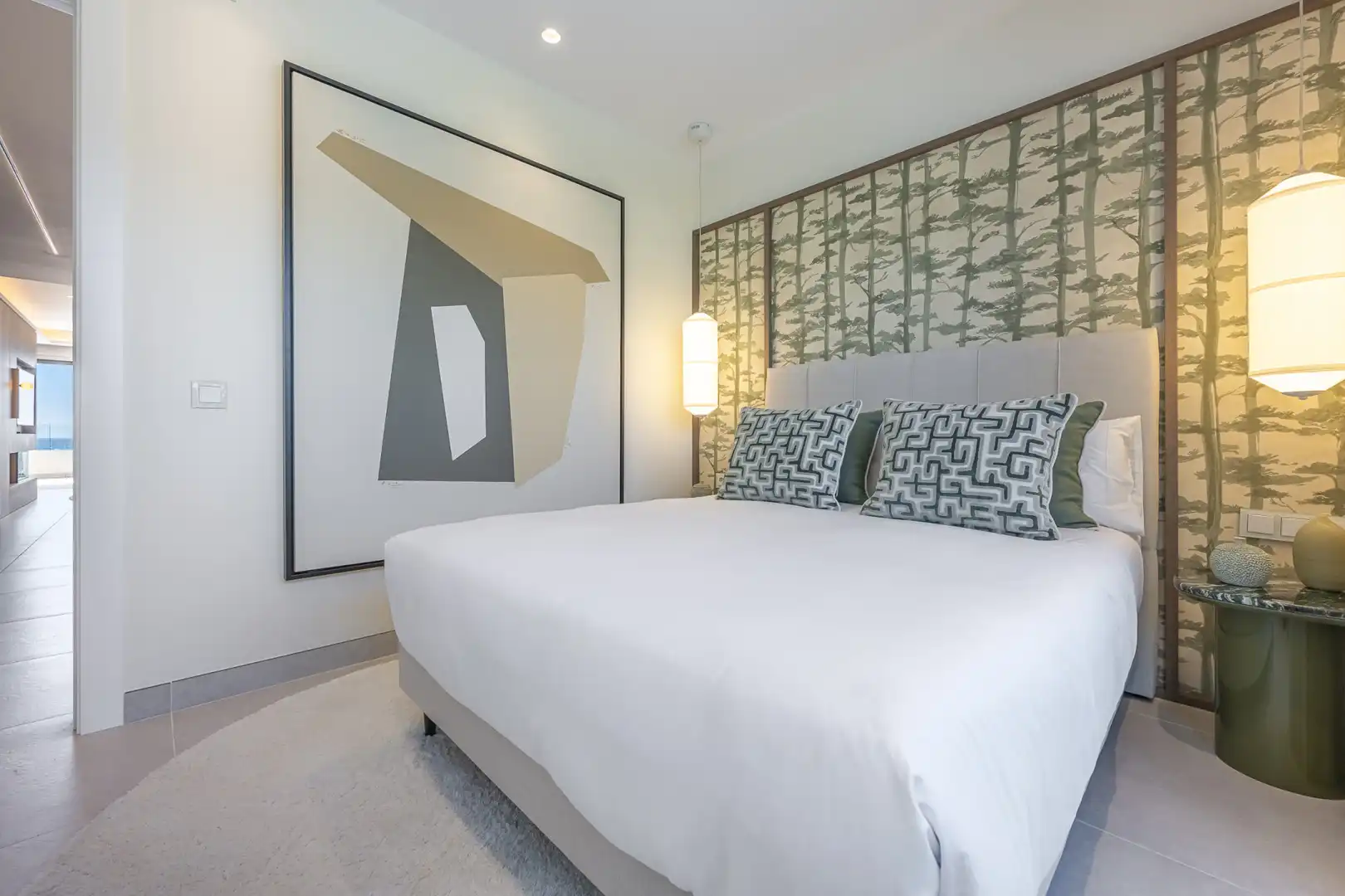 Schlafzimmer von Wohnungen zum Verkauf in Estepona mit Klimaanlage, Terrasse und Schwimmbad