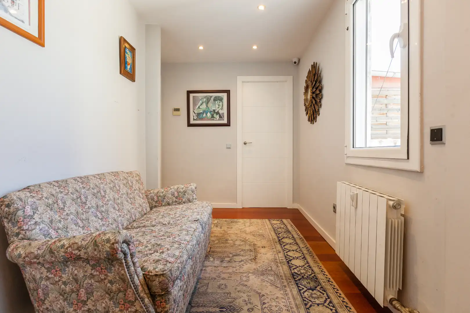 Wohnzimmer von Dachboden zum Verkauf in Barcelona mit Klimaanlage, Terrasse und Abstellraum