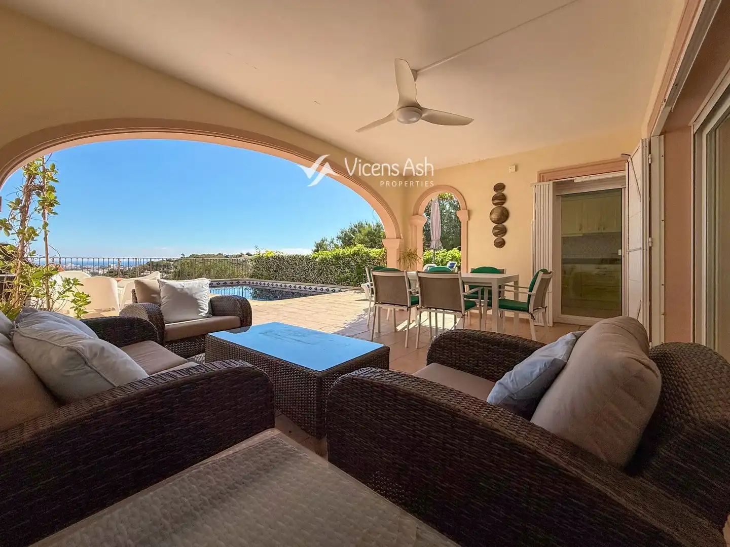Terrace of Houses for sale in Jávea / Xàbia  with Air Conditioner, Heating and Terrace