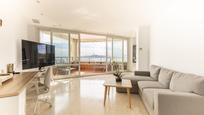 Living room of Flat for sale in Montgat  with Air Conditioner and Swimming Pool