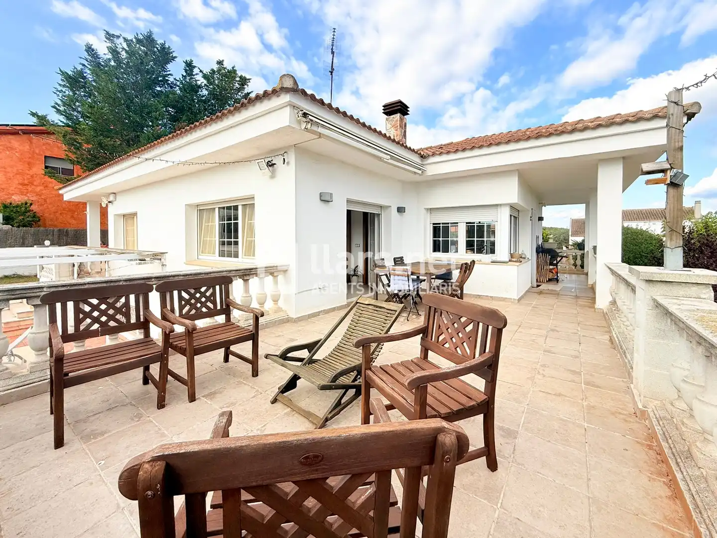 Terrassa de Casa o xalet en venda en Olèrdola, Barcelona