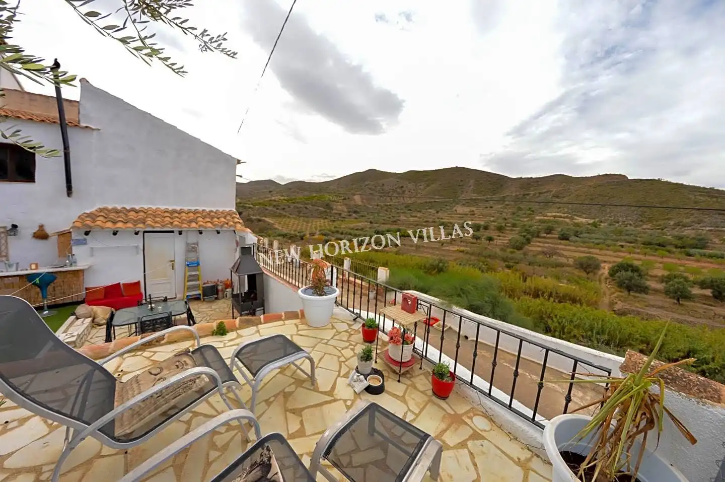 Terraza de Casa o chalet en venta en Cantoria con Jardín privado, Terraza y Trastero
