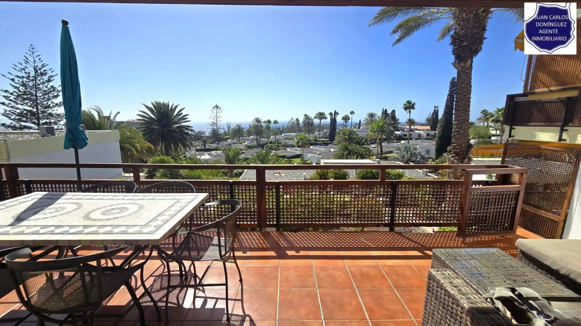 Terrace of Apartments for rent in San Bartolomé de Tirajana  with Terrace, Furnished and Community pool