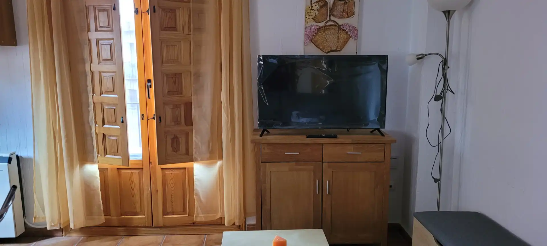Living room of Apartments for rent in Cuenca  with Air Conditioner, Heating and Furnished