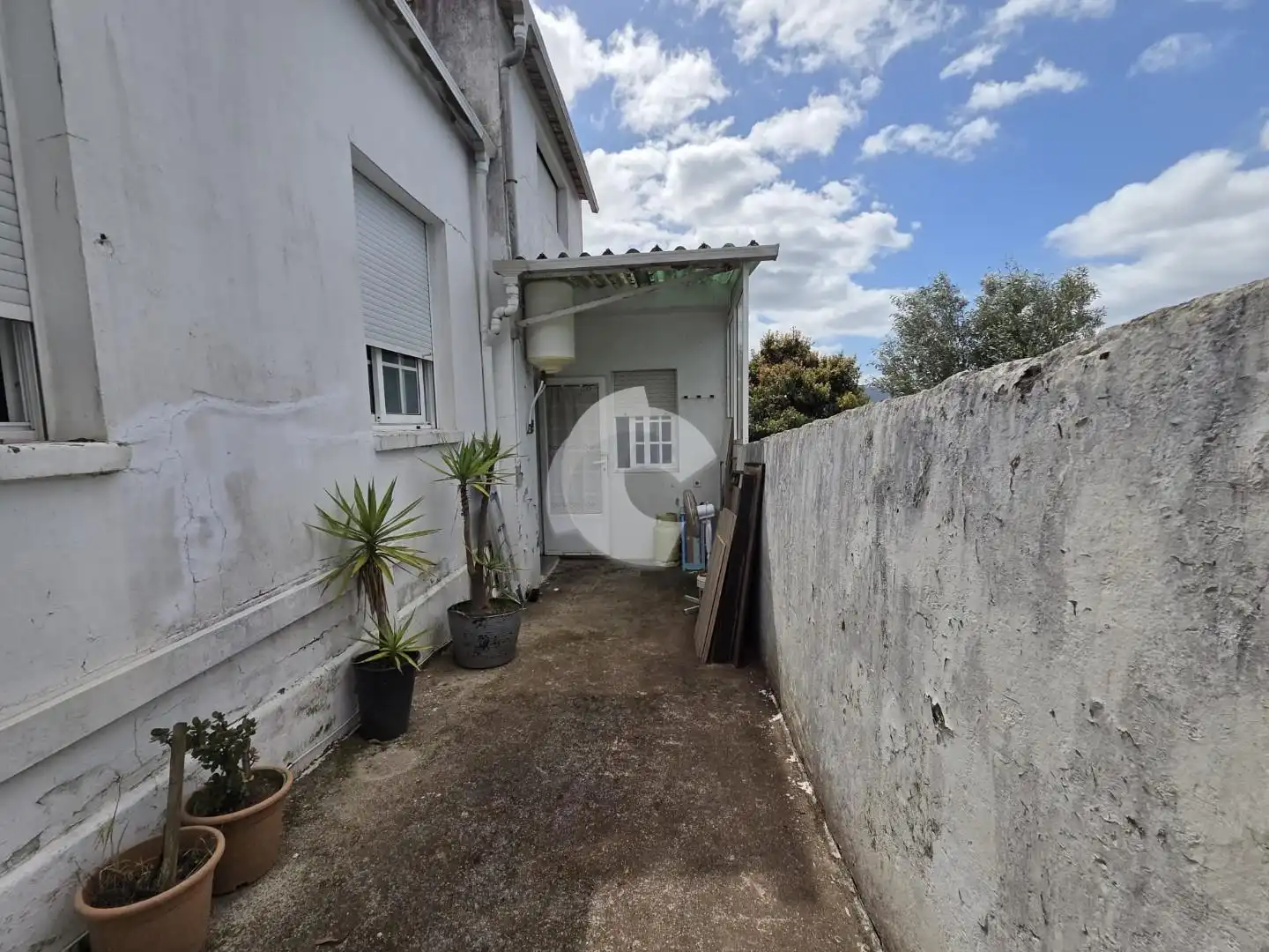 Vista exterior de Casa adosada en venta en Vigo 