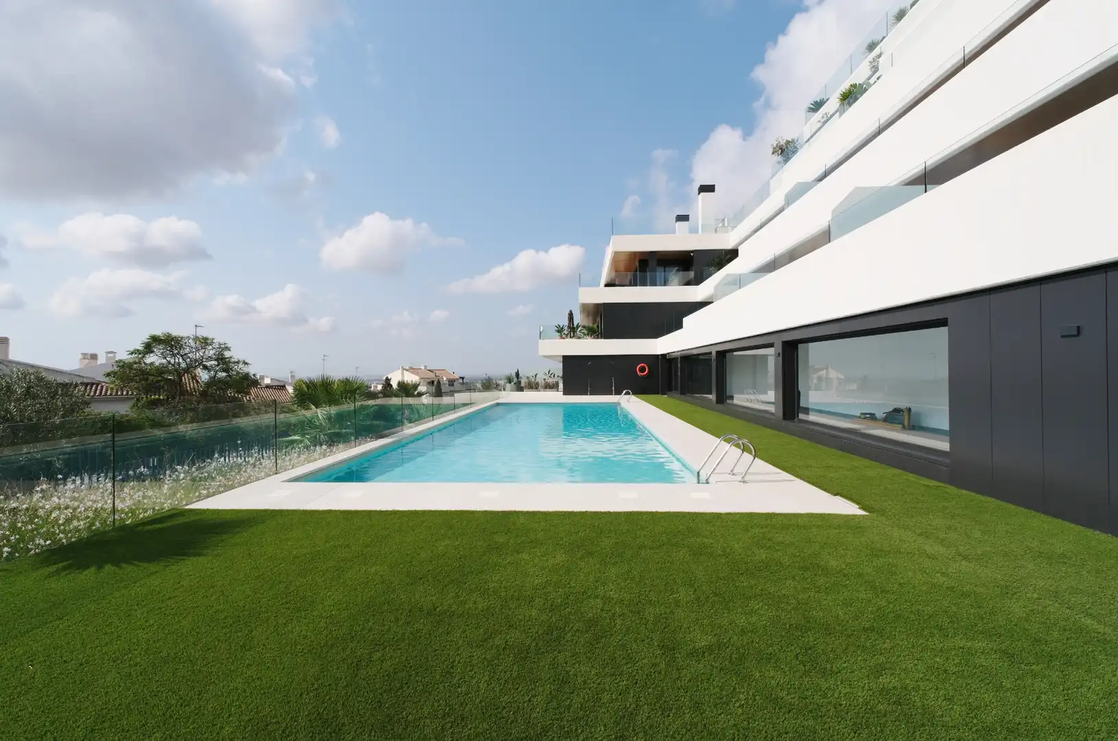 Piscina de Apartamento de alquiler en Sagunto / Sagunt con Aire acondicionado, Calefacción y Terraza