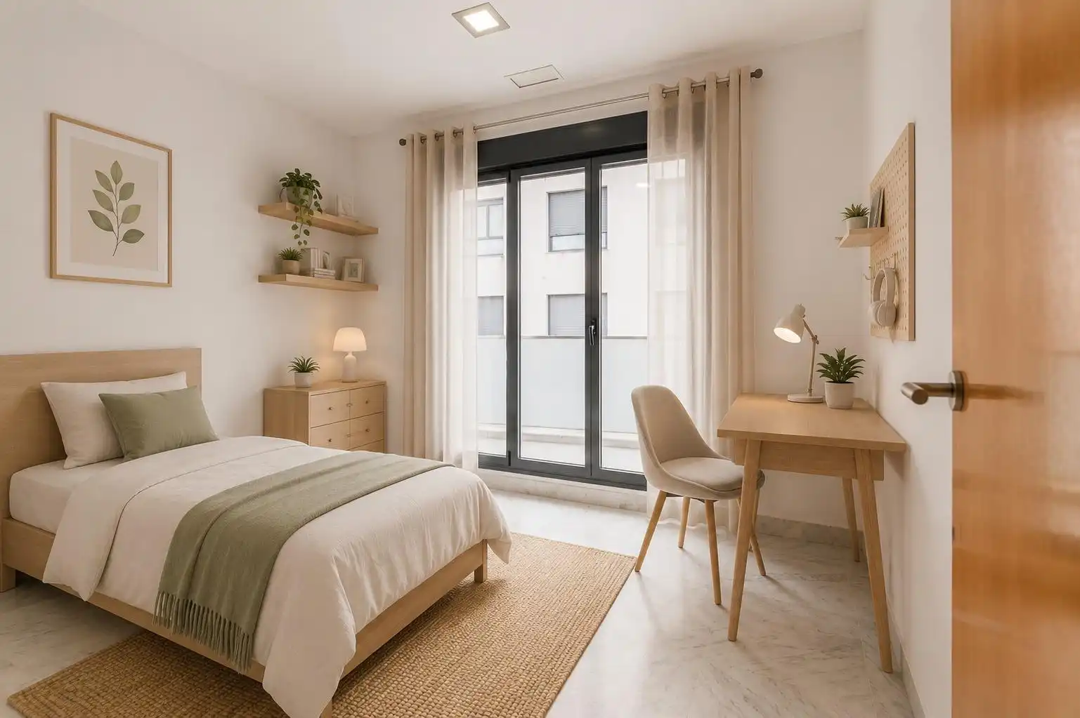 Bedroom of Flat for sale in Jerez de la Frontera  with Air Conditioner, Heating and Terrace