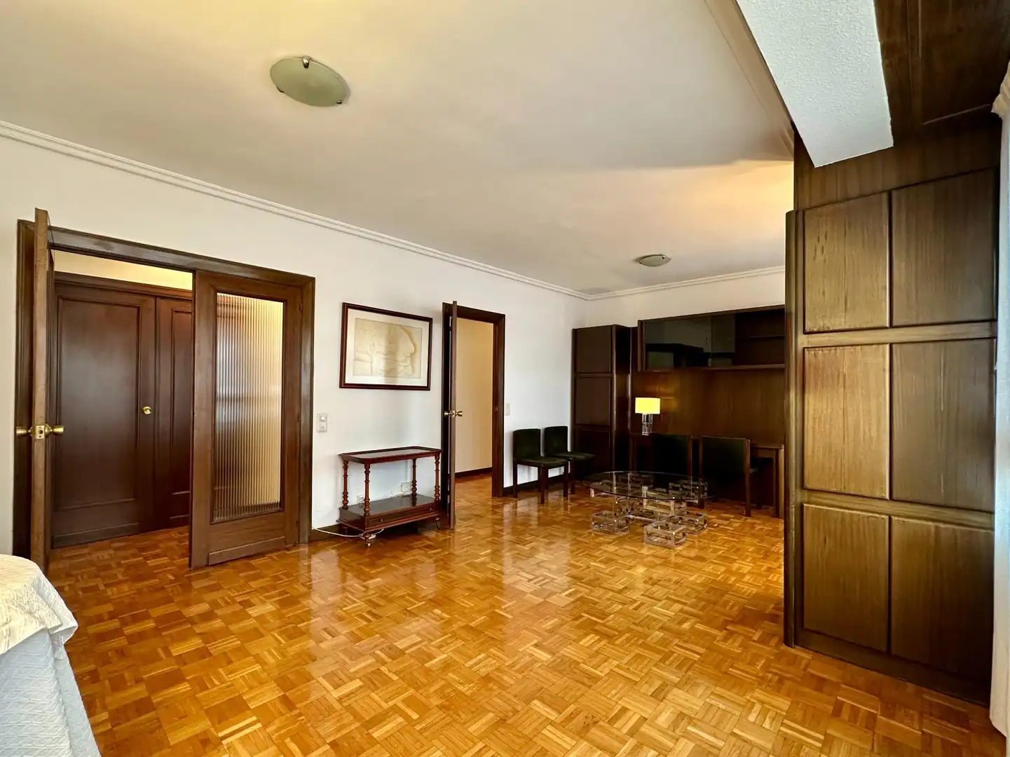 Living room of Flat for sale in  Pamplona / Iruña  with Heating and Parquet flooring