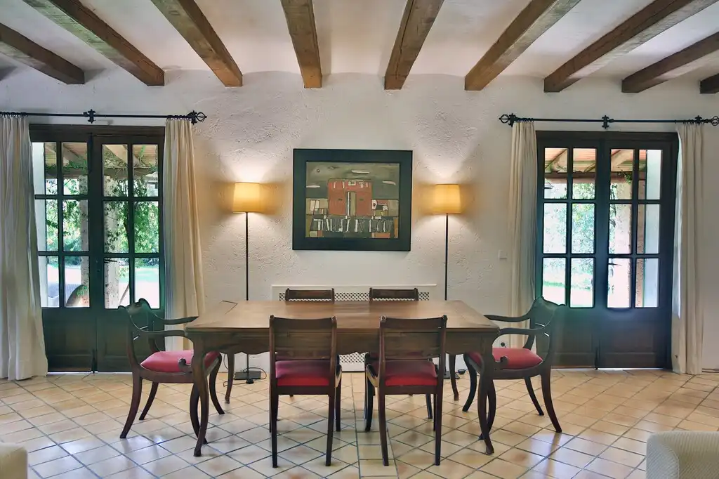 Dining room of Country homes for sale in Pollença  with Air Conditioner, Heating and Private garden