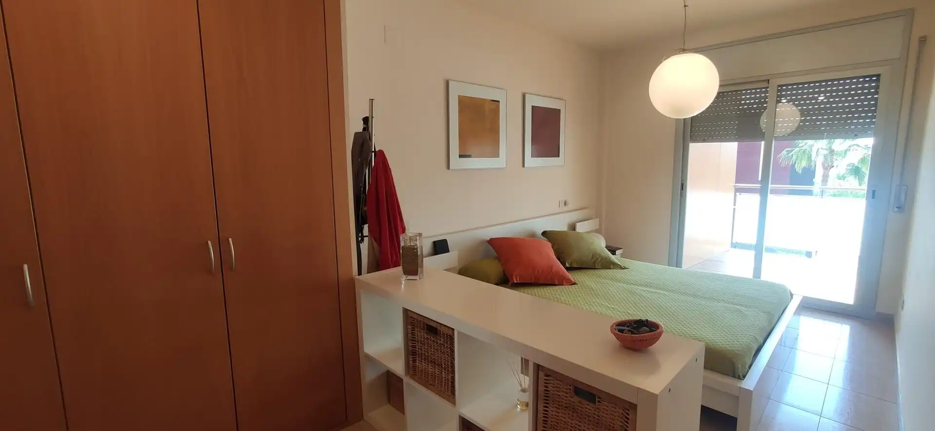 Bedroom of Flat for rent in La Ràpita  with Terrace and Furnished