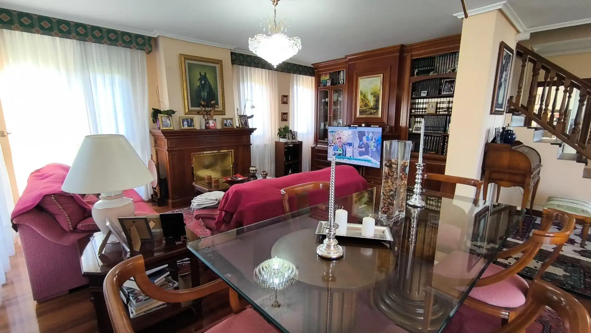 Sala de estar de Casa o chalet en venta en Santander con Calefacción, Jardín privado y Terraza