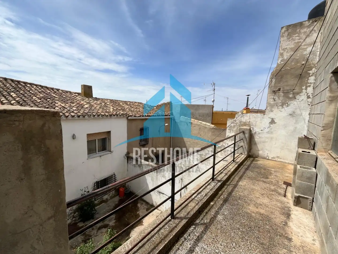 Vista exterior de Casa adosada en venta en Alborea